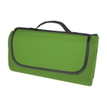 Nappe pique-nique étanche en plastique PET recyclé 140 g/m² Mountain couleur vert