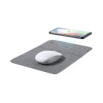 Tapis de souris pliable avec chargeur sans fil en RPET Wireless quatrième vue