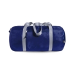 Sac de sport personnalisé en couleur recyclée Gym RPET couleur bleu marine première vue