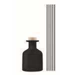 Diffuseur d'arôme en flacon de verre avec 8 bâtonnets 100 ml Kaori couleur noir deuxième vue