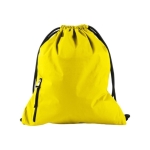 Sac cordon floqué avec votre logo en couleur et imperméable Repellent couleur jaune première vue