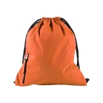 Sac cordon floqué avec votre logo en couleur et imperméable Repellent couleur orange première vue