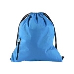 Sac cordon floqué avec votre logo en couleur et imperméable Repellent couleur bleu ciel première vue