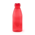 Gourde en tritan personnalisée sans BPA avec bouchon à vis 550 ml Cap couleur rouge deuxième vue