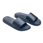 Claquettes antidérapantes avec lanière large, taille 36-37 Slippers couleur bleu marine