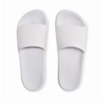 Claquettes antidérapantes en EVA, taille 38-39 Slippers couleur blanc deuxième vue