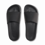 Claquettes en EVA pour plage, taille 40-41, avec sangle large Slippers couleur noir deuxième vue