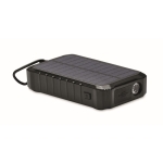 Batterie externe solaire avec dynamo manivelle 8.000 mAh Solar Dynamo couleur noir neuvième vue