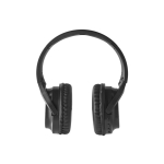 Casque sans fil avec détails en bambou et Bluetooth 5.0 couleur noir deuxième vue