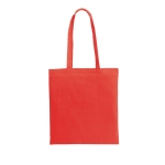 Sac coton publicitaire recyclé et rPET coloré 180 g/m2 Reciclo Cairo couleur rouge