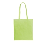 Sac coton publicitaire recyclé et rPET coloré 180 g/m2 Reciclo Cairo couleur vert clair