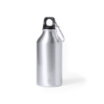 Petite gourde en aluminium recyclé 400 ml Cruiser Recycled couleur argenté première vue