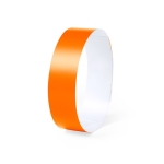 Bracelets pour événements en tissu synthétique incassable Party Safe couleur orange première vue