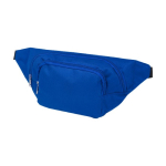 Sac banane réglable en polyester avec deux compartiments Explorer couleur bleu roi