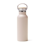 Gourde en acier inoxydable de longue durée 500 ml Clip Modern couleur beige