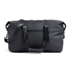 Sac de voyage personnalisé avec sangle et fonction déperlant Contempo couleur noir quatrième vue