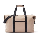 Sac de voyage personnalisé avec sangle et fonction déperlant Contempo couleur beige