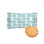 Biscuit au beurre dans une sachet individuelle recyclable couleur blanc vue principale