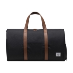 Sac de voyage Herschel Novel™ recyclé avec compartiment à chaussures couleur noir deuxième vue frontale