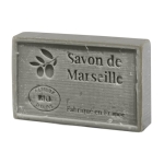 Savon aux huiles végétales et d'olive fabriqué en France couleur naturel quatrième vue