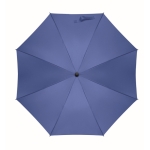 Parapluie tempête en pongé à ouverture automatique 23” couleur bleu roi cinquième vue