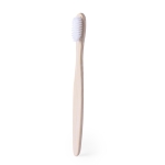 Set brosse à dents durable avec protecteur et sablier couleur naturel  troisième vue