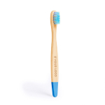 Brosse à dents pour enfants en bambou avec détails colorés vue principale