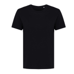 T-shirt pour femme coton recyclé, slim fit, 160 g/m², Iqoniq couleur noir