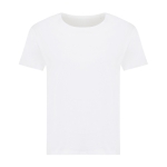 T-shirt pour femme coton recyclé, slim fit, 160 g/m², Iqoniq couleur blanc