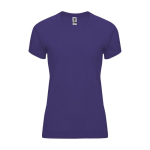 T-shirt technique personnalisé 100% polyester pour femme 135 g/m² Roly couleur violet