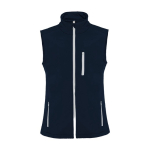 Gilet softshell en polyester et élasthanne unisexe 300 g/m² Roly couleur bleu marine