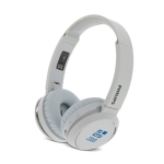 Casque sans fil pliable avec bouton Bass Boost de la marque Phillips vue principale