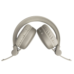 Casque sans fil avec kit mains libres Fresh 'n Rebel Code Core couleur beige quatrière vue