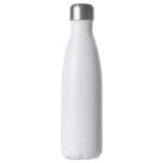 Bouteille en acier à double paroi avec haute capacité thermique 500ml couleur blanc