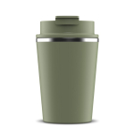 Gobelet à double paroi compatible avec les machines à café 280ml couleur vert olive