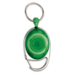 Porte-badge plusieurs couleurs avec clip réglable et cordon de 60 cm couleur vert