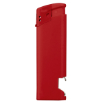 Briquet électronique 2 en 1 avec décapsuleur en bas couleur rouge