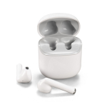 Classiques écouteurs True Wireless Stereo dans étui de charge blanc couleur blanc deuxième vue