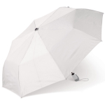 Parapluie pliable blanc avec cadre noir Ø98 couleur blanc deuxième vue