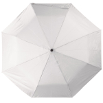 Parapluie pliable blanc avec cadre noir Ø98 couleur blanc troisième vue