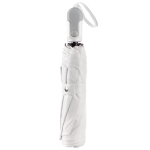 Parapluie pliable blanc avec cadre noir Ø98 couleur blanc cinquième vue