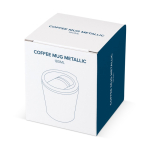 Gobelet en inox à double paroi compatible avec la machine à café 180ml couleur bleu foncé cinquième vue