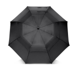 Parapluie automatique en RPET coloré avec 8 panneaux Ø126 couleur noir