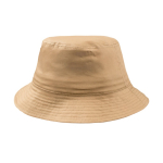 Chapeau de pêcheur en coton taille unique avec 8 rangs 180 g/m2 couleur beige