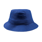 Chapeau de pêcheur en coton taille unique avec 8 rangs 180 g/m2 couleur bleu roi