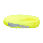 Housse pour casque de vélo réfléchissante et imperméable Reflex couleur jaune quatrième vue