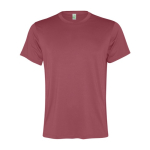 T-shirt de sport pour homme en polyester recyclé 100 g/m² Roly couleur rouge désaturé