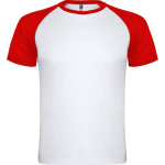 T-shirt de sport unisexe manches courtes polyester 140 g/m² Roly couleur rouge