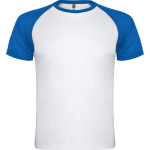 T-shirt de sport unisexe manches courtes polyester 140 g/m² Roly couleur bleu roi