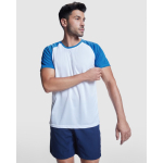 T-shirt de sport unisexe manches courtes polyester 140 g/m² Roly couleur bleu roi image nature morte